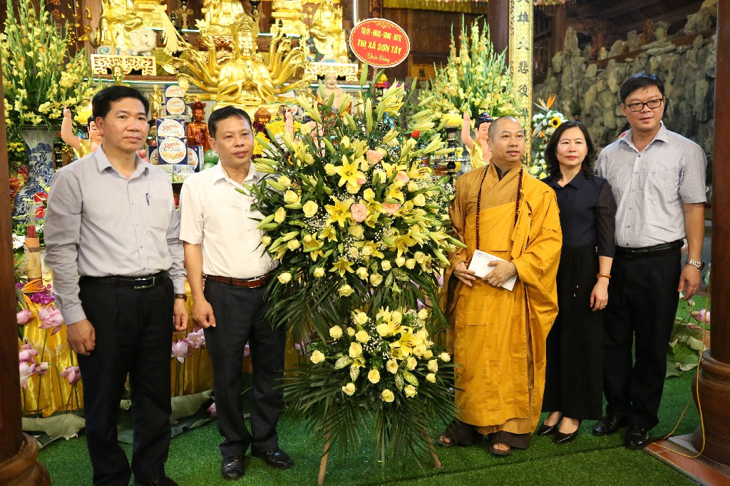 Hân Hoan Chào Mừng Lễ Phật Đản Thị Xã Sơn Tây, Thành Phố Hà Nội
