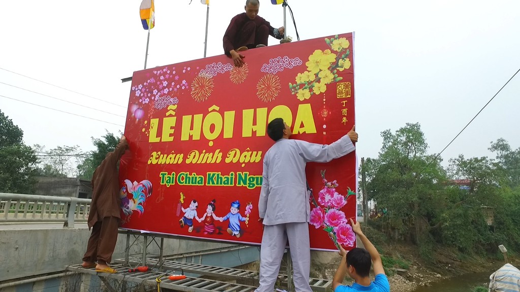 Bản Tin Số 1 Công Tác Chuẩn Bị Cho Lễ Hội Hoa Xuân Đinh Dậu 2017 Tại Chùa Khai Nguyên
